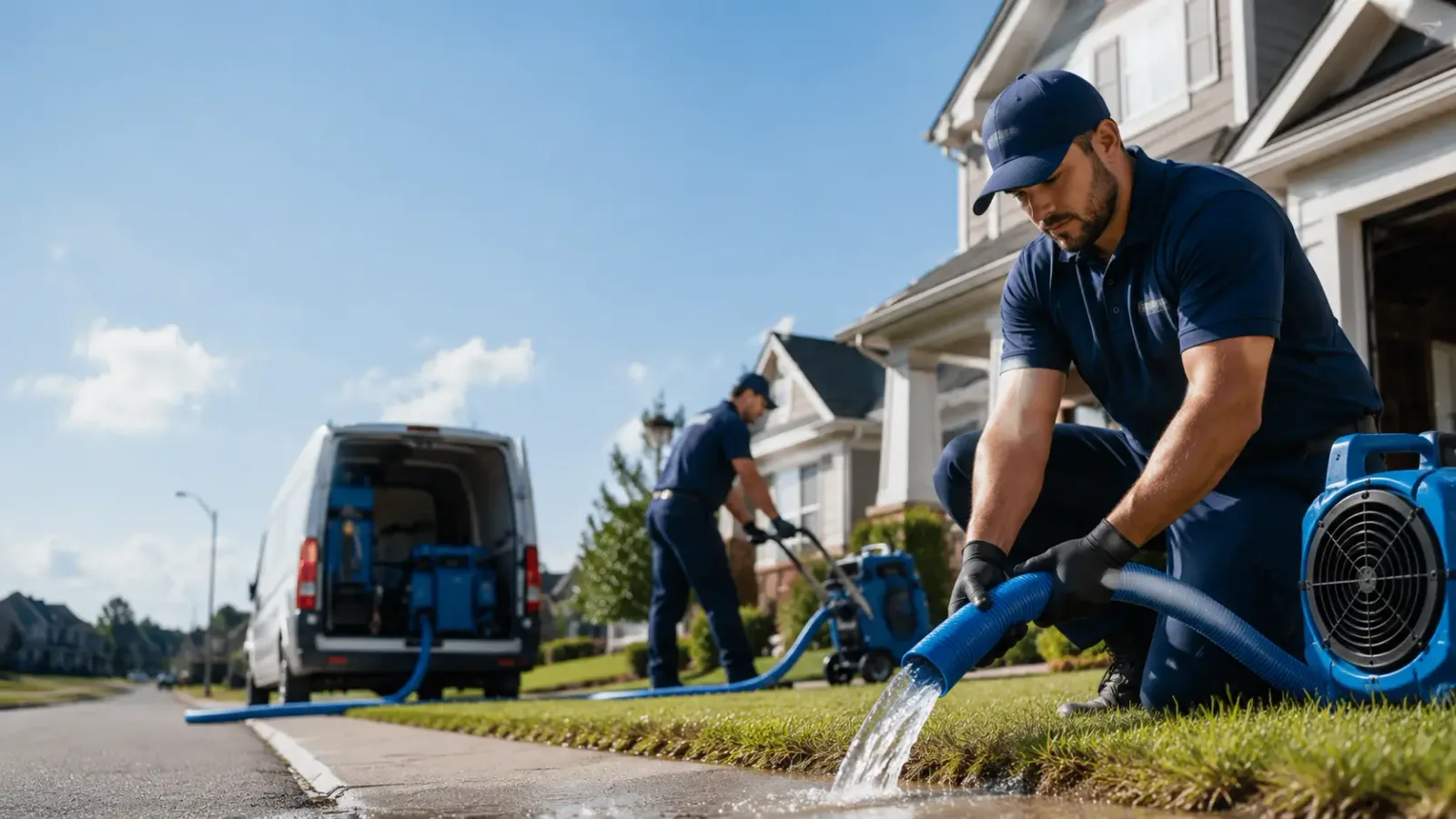 Flood Damage Restoration in Hoboken, GA